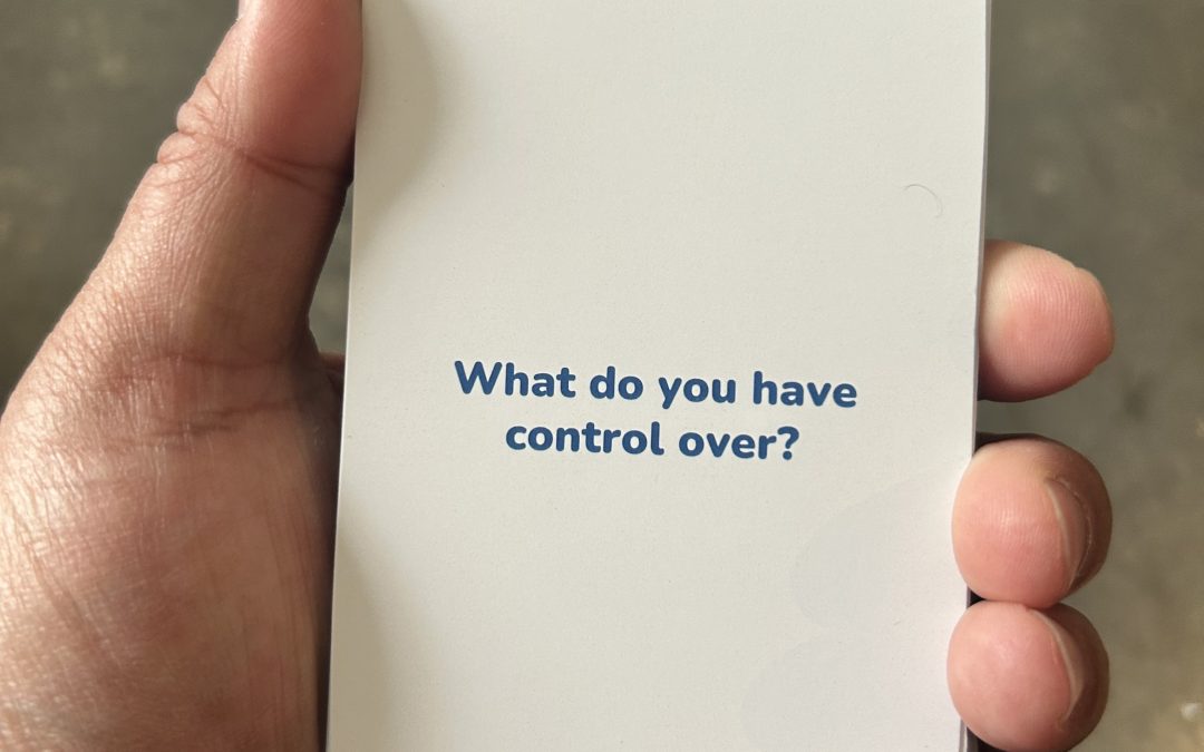 A deck of powerful questions