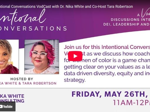 Dr. Nika White and co-host Tara Robertson